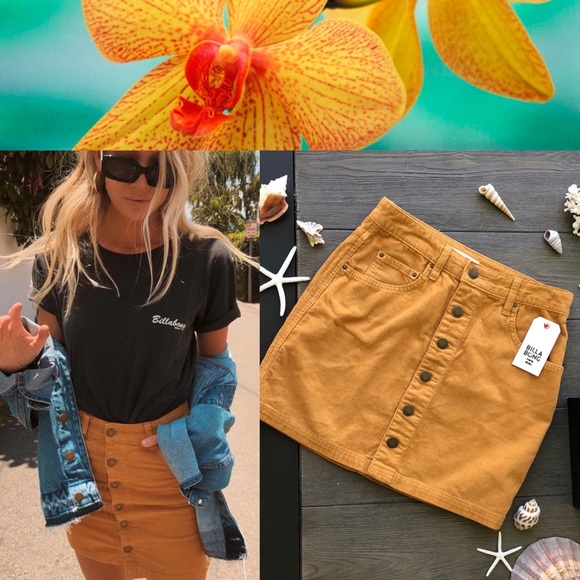 Billabong Dresses & Skirts - 🌴🌼BILLABONG- GOOD LIFE CORD SKIRT🌼🌴